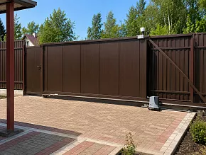 Ворота откатные 5 м купить Москва